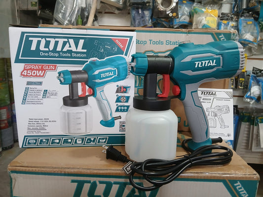 Pistola Para Pintar Eléctrica 450w Total