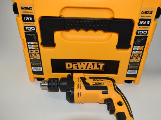 Combo DEWALT Taladro Percutor + Pulidora cola ratón + Maletín