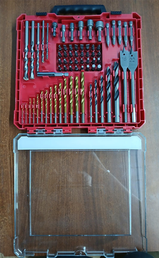 Juego De Brocas 70 piezas en Acero reforzado